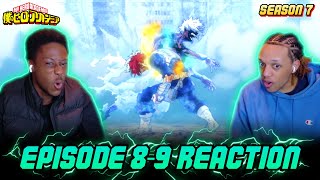 DABI vs TODOROKI  AFO vs Endeavor and Hawks  My Hero Academia S7 Episode 89 Reaction [upl. by Ynnot]