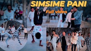 SIMSIME PANI Vten cover video Laxman Nepali official [upl. by Yajet928]