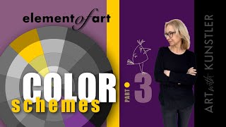 Color as an Element of Art Part 3 Color schemes [upl. by Ecirtnom]