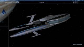 USS Talas  an Andorian Starfleet Vessel draft version 002 NCC  920191 [upl. by Adnilreb]