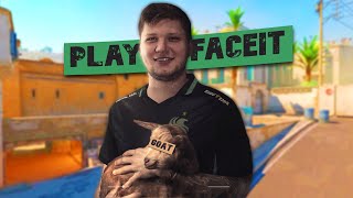 S1MPLE PLAYS FACEIT W YEKINDAR [upl. by Richlad965]