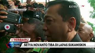 Setya Novanto Tiba di Lapas Sukamiskin [upl. by Vijnas]