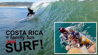 Costa Rica  Family Fun amp SURF  Sailing with Six  S2 E18 [upl. by Llewej]