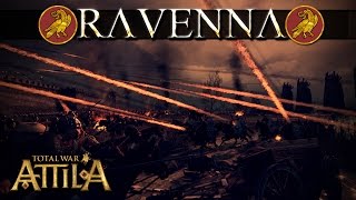 Total War Attila Historical Battle  Ravenna  Legendary Difficulty [upl. by Elac]