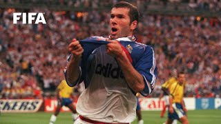 🇫🇷 Zinedine Zidane  FIFA World Cup Goals [upl. by Stern]