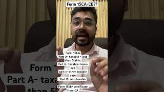 What is form 15CA 15CB Payment to non resident By santosh tomar [upl. by Llenrrad]