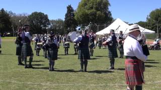 NSW Police Pipe Band MSR NZ Nationals 2014 [upl. by Aihsyak]