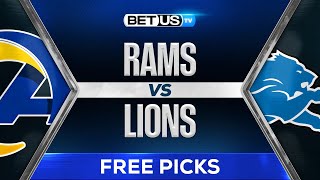 Rams vs Lions Predictions  NFL Week 1 Sunday Night Football Game Analysis amp Picks [upl. by Claman]