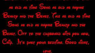 Beauty And The Beast  Beauty And The Beast Lyrics HD [upl. by Einaeg272]