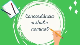 Concordância verbal e nominal  Ensino Fundamental [upl. by Jordana]