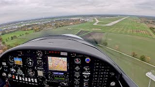 VERKEHRSFLUGHAFEN HANNOVER EDDV mit der Aquila A210 [upl. by Janik]