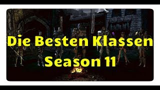 Diablo 3 Die Besten Klassen für Season 11 Patch 26 Meta [upl. by Matilda]