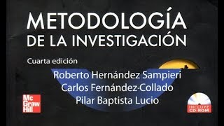 Metodología de Investigación según Sampieri [upl. by Oaoj314]