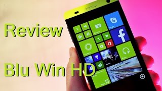 Review Blu Win HD com Windows Phone 81 em Português BR [upl. by Murdoch]