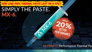 How long does thermal paste last thermalpaste [upl. by Fernandes]