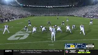 Penn State vs Michigan Timeout First Play  Whiteout [upl. by Ttelracs]