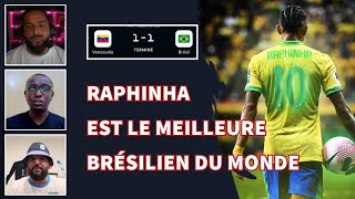 ́LES RÉACTIONS APRÈS LE MATCH NUL DU BRÉSIL  RAPHINHA LE MEILLEURE JOUEUR DU MONDE ACTUELLEMENT [upl. by Ttezil945]