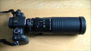 Cosina 100  500mm Lens Review On Panasonic G2 With Video Footage  Test Images [upl. by Ideih248]