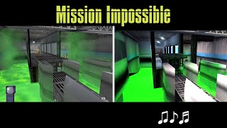 Mission Impossible  Sewage Control N64 vs PS1 Comparison [upl. by Ecenahs]