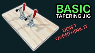 Basic Mini Tapering Jig [upl. by Dawes]