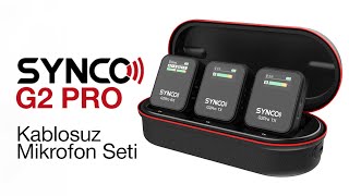 Synco G2 Pro Kablosuz Mikrofon Seti İnceleme [upl. by Viviene]