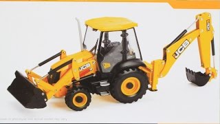 JCB 3CX Backhoe Loader  KoparkoŁadowarka JCB 3CX  Britains  Tomy  wwwMegaDyskontpl [upl. by Jerroll]