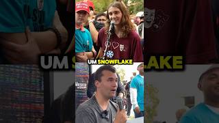 Charlie Kirk gets disrespected by a liberal ❓✅❌charliekirk debate [upl. by Solohcin]