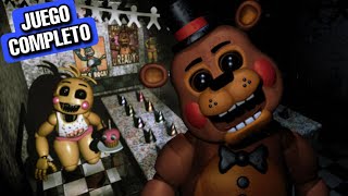 FIVE NIGHTS AT FREDDYS 2  JUEGO COMPLETO EN ESPAÑOL  Full Game Walkthrough [upl. by Nallij]