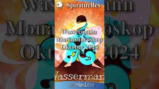 Wassermann SPIRITUALITÄT ✨ Horoskop Oktober 2024 [upl. by Bullen]