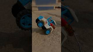 Rocket Crackers Testing with Mini Tractor crackerstesting crackers [upl. by Kreda]