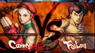 Fuudo Fei Long vs Alioune Cammy  Capcom Cup 2013 SSF4 AE Ver 2012 [upl. by Adall]