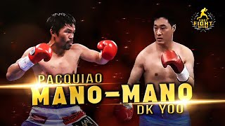 Manny Pacquiao vs DK Yoo  ManoMano [upl. by Laenej]