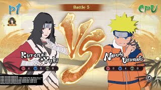 NXBUNSC Kurenai Yuhi vs PTS Naruto Uzumaki Requested [upl. by Sewole]