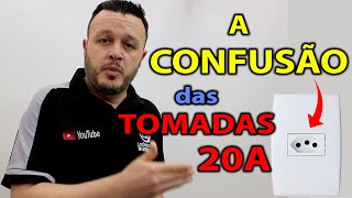 A CONFUSÃO no Uso de TOMADAS 20A RESOLVIDA em 5min Quando Posso Instalar Tomada 20A do Novo Padrão [upl. by Rains]