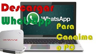 Descarga Whatsapp en tan solo 6 Pasos para PC [upl. by Sido]