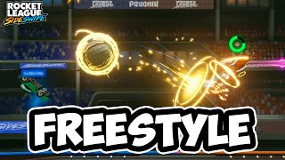 ✅¿QUIERES APRENDER FREESTYLE 5 TRUCOS en Rocket League Sideswipe [upl. by Andres]