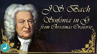 JS Bach  Sinfonia in G from Christmas Oratorio [upl. by Aikehs]