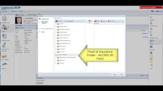 Create a Proof of Insurance ID Card using Auto Fill in Cap Dat ACORD [upl. by Octavian]