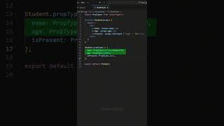 Prop Types in React JS reactjs reactjscourse reactjstutorial [upl. by Rosabella]