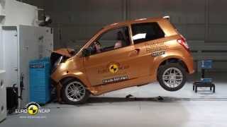 Euro NCAP Crash Test of Ligier IXO JS 2014 [upl. by Ax841]