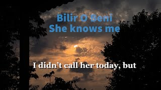 Pinhani  Bilir O Beni  English Translation and lyrics [upl. by Odnanreh]