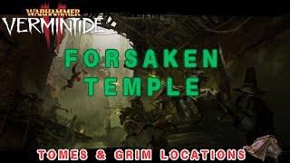 Vermintide 2 The Forsaken Temple  Tome amp Grimoire Locations All Books [upl. by Jyoti738]