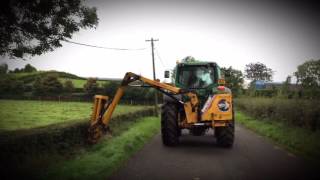 SOLD Bomford B49 Hedge Cutter [upl. by Aisel]