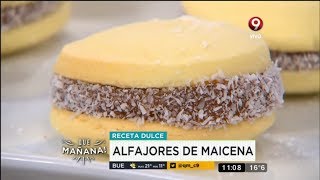 Receta dulce Alfajores de maicena [upl. by Siuluj]