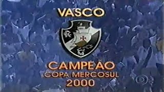 Palmeiras 3 x 4 Vasco  Completo  Final Copa Mercosul 2000  A Virada do Século [upl. by Etat708]