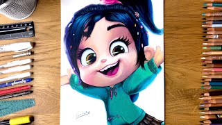 Drawing Vanellope Von Schweetz￼￼ [upl. by Bergeron929]