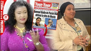 Exclusivité  Oumou Diallo qui a lancé la pétition contre Macky aux USA réagit en direct avec Ngoné [upl. by Anoyi]