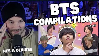 Metal Vocalist First Time Reaction  BTS being caught off guard by Taehyung’s unpredictable mind [upl. by Light454]