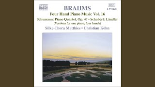 F Schubert  20 Landler Anh Ia6 arr for piano 4 hands  Landler No 1 Landler No 1 in [upl. by Andreas750]