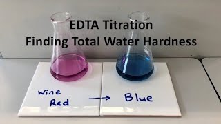 Determining Total Hardness of water using EDTA PART1Titration hardness microbiologyrahul [upl. by Sharron438]